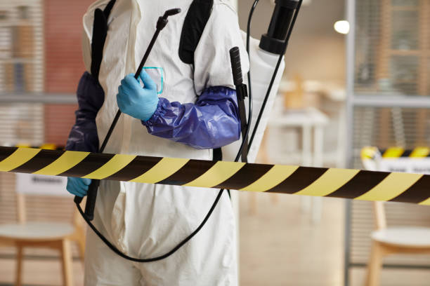 Professional Blood Cleanup technician working in Lamar, MO